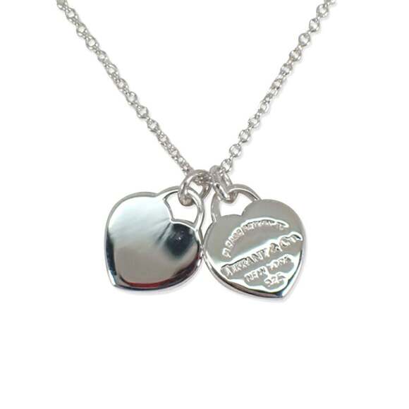 Tiffany & Co. Jewelry - TIFFANY Authentic Silver Heart Necklace